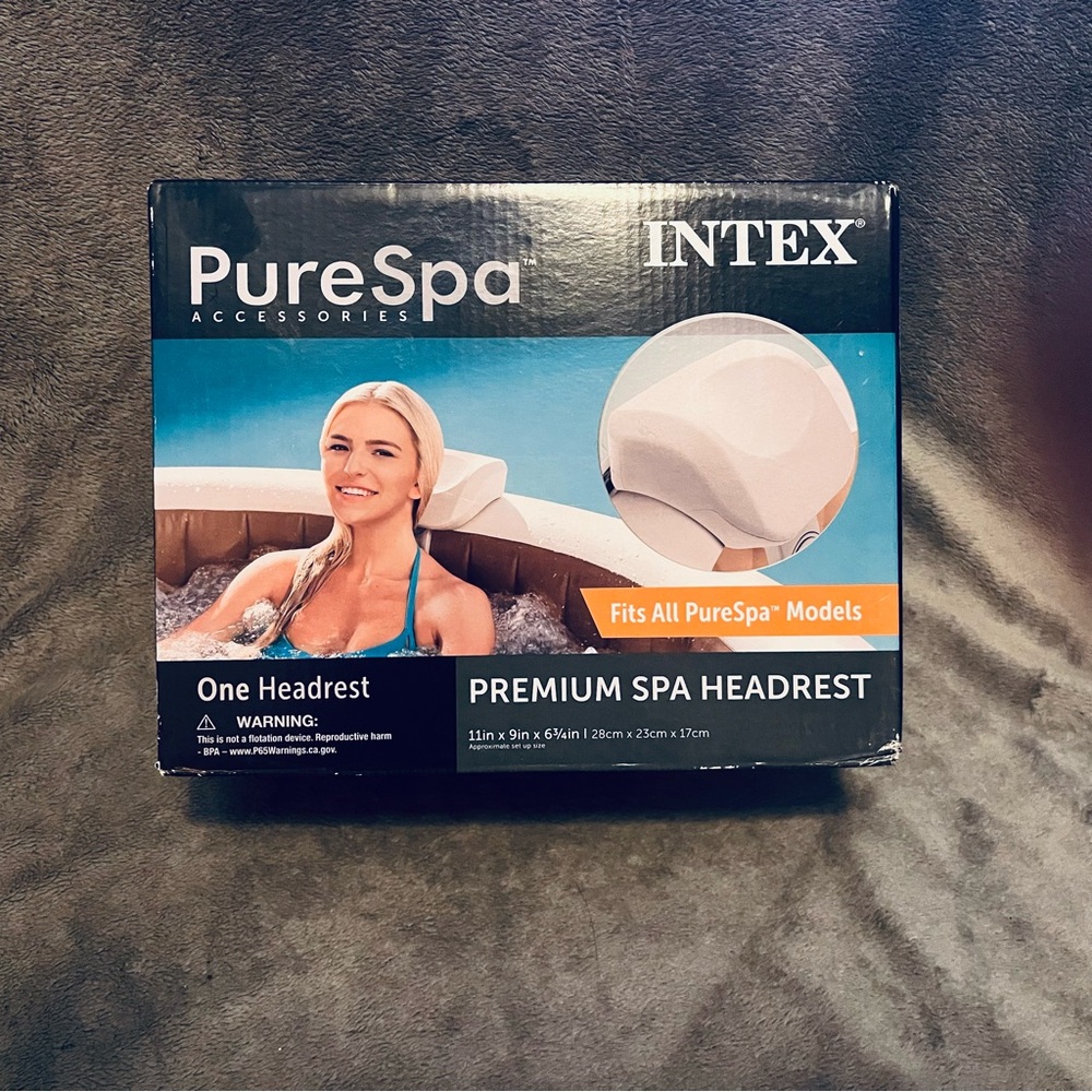 Intex PureSpa Premium Spa Headrest- White